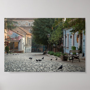 Pôster Beograd Skadarlija Srbija