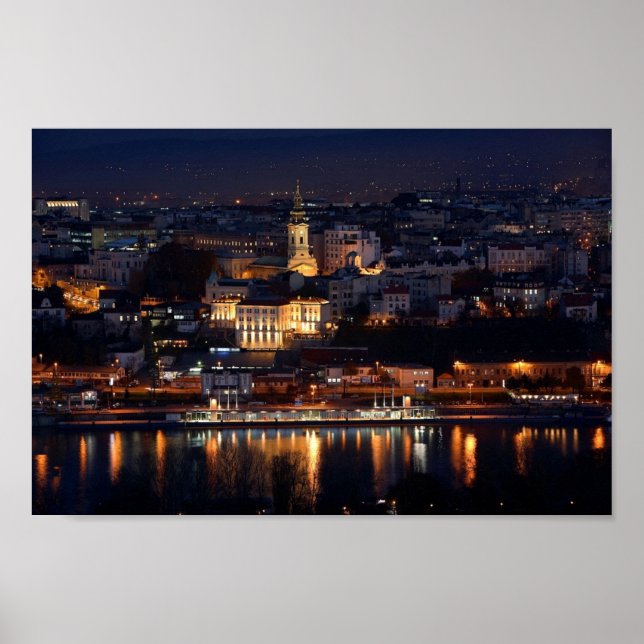 Poster Beograd Srbija (Frente)