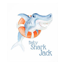 Berçário de aquarelas de bebês com conservantes de