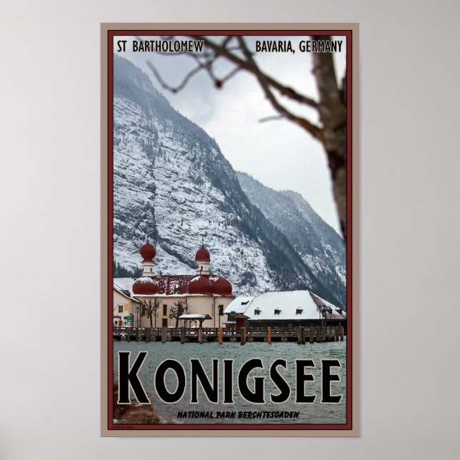Pôster Berchtesgaden - Bartolomeu Rua (Frente)