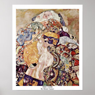 Poster Berço do bebê por Klimt Gustavo