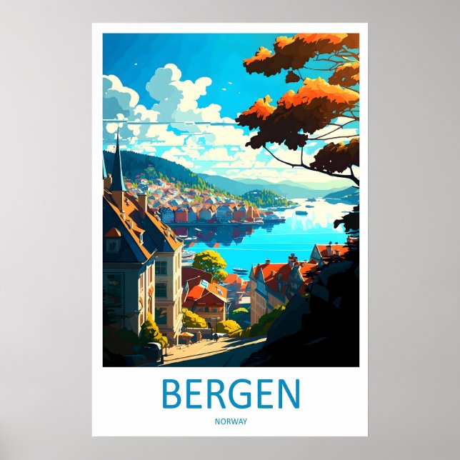Poster Bergan 2 (Frente)