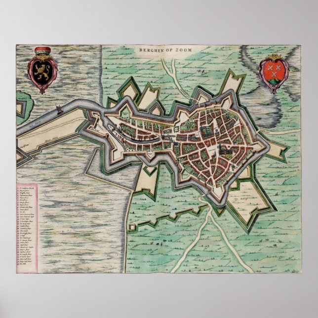 Pôster Bergen op Zoom (Frente)