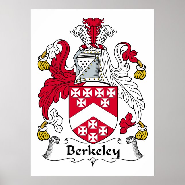 Pôster Berkeley Family Crest (Frente)