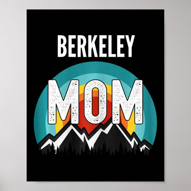 Poster Berkeley Mãe Mãe Dia de as mães Mãe (Frente)