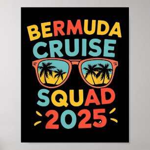 Poster Bermuda Cruise 2025 Férias Correspondentes à Famíl