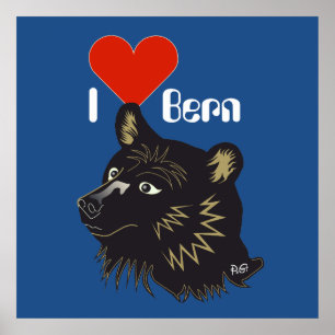 Pôster Berna, Berna, Berna, Bärn, Schweiz, Suisse, Poste