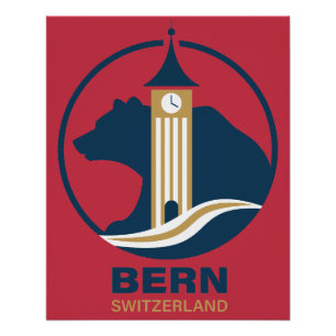 Pôster Berna Suíça Europa