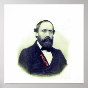 Poster Bernhard Riemann