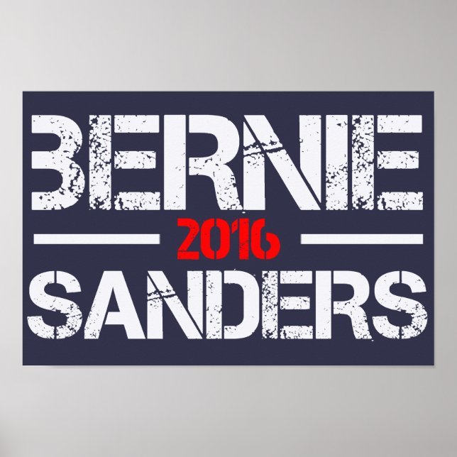Poster Bernie Sanders 2016 (Frente)