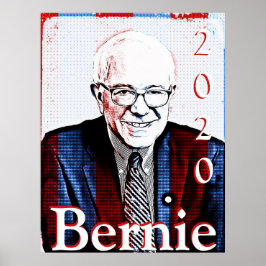 Poster Bernie Sanders 2020 Eleição Presidencial