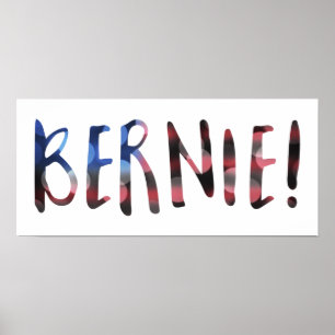 Poster bernie sanders bokeh