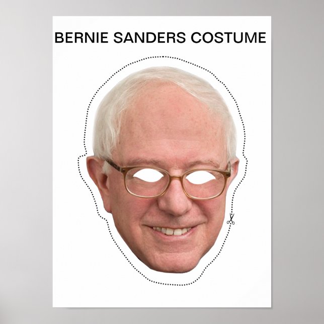 Pôster Bernie Sanders Costume (Frente)