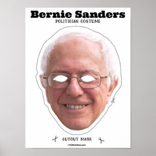 Poster Bernie Sanders Costume Mask