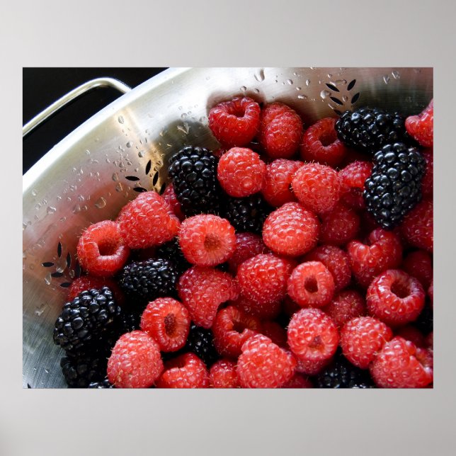 Poster Berries no Colander 03 (Frente)