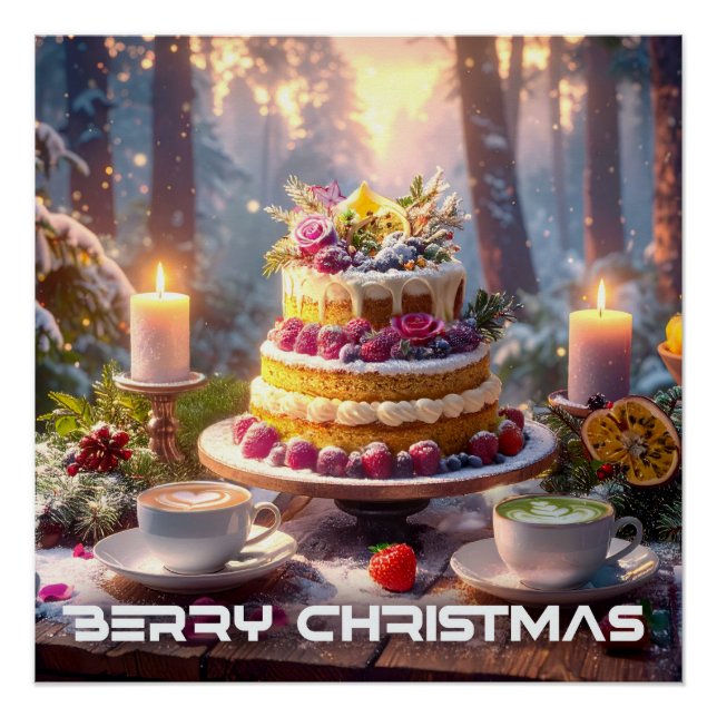 PÔSTER BERRY CHRISTMAS (Frente)