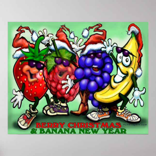Poster Berry Christmas (Frente)