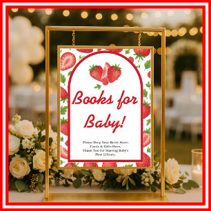 Poster Berry Sweet   Livros para Bebês Sinalizarem