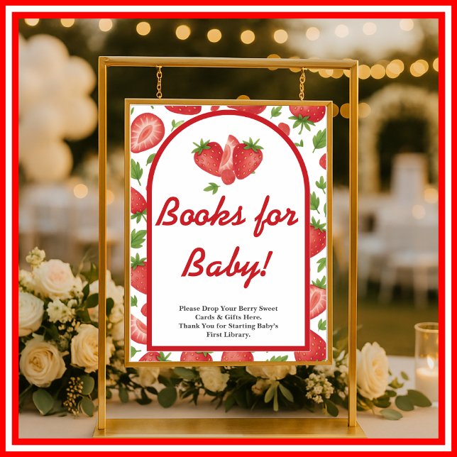 Poster Berry Sweet | Livros para Bebês Sinalizarem (Criador carregado)
