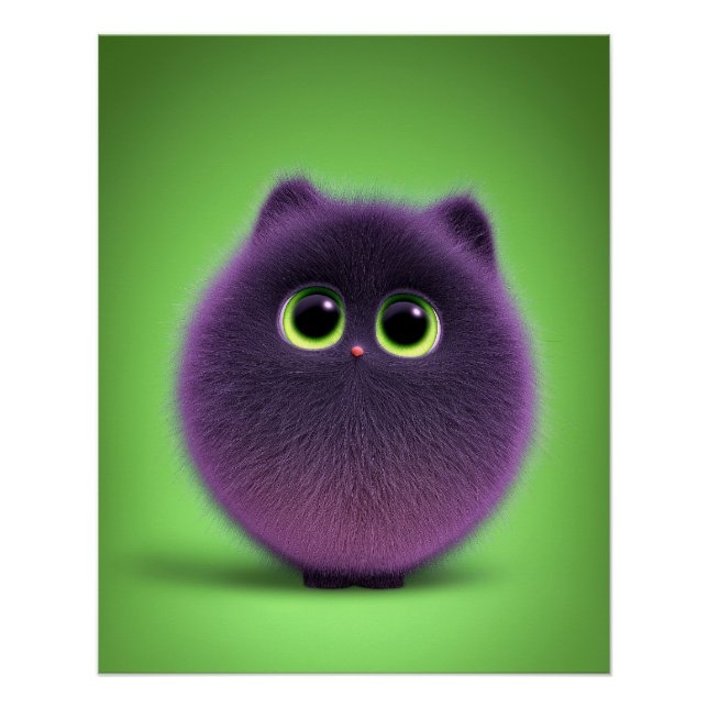 Pôster Bert Sootkins, Um Gato Mágico (Frente)