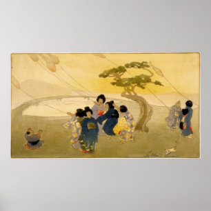 Pôster Bertha Boynton Lum Kites