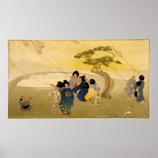 Pôster Bertha Boynton Lum Kites (Frente)