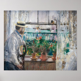 Poster Berthe Morisot - Eugene Manet na Ilha de Wight