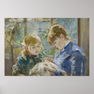 Poster Berthe Morisot - Filha do artista, Julie