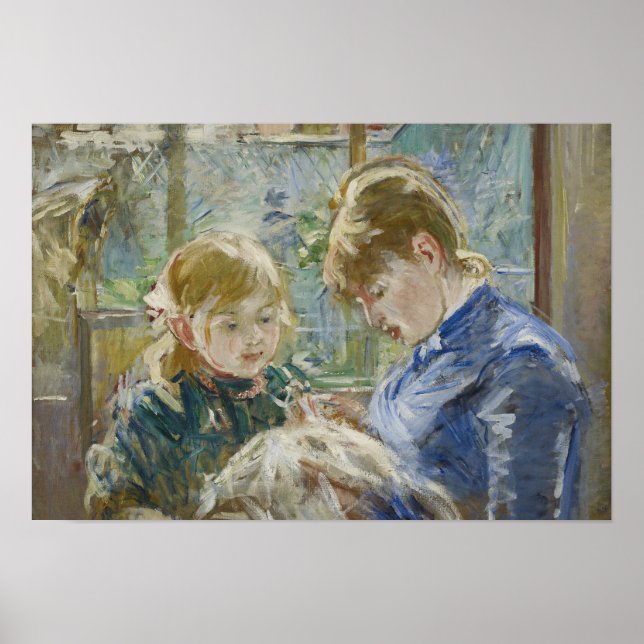 Poster Berthe Morisot - Filha do Artista, Julie (Frente)