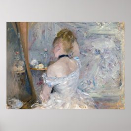 Poster Berthe Morisot - Mulher na sua Toilette