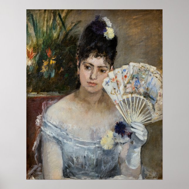 Poster Berthe Morisot - No Baile (Frente)