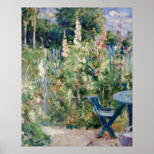 Poster Berthe Morisot - Rosas Tremieres