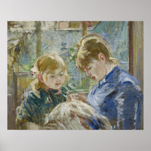 Pôster Berthe Morisot - The Artist's Daughter, Julie