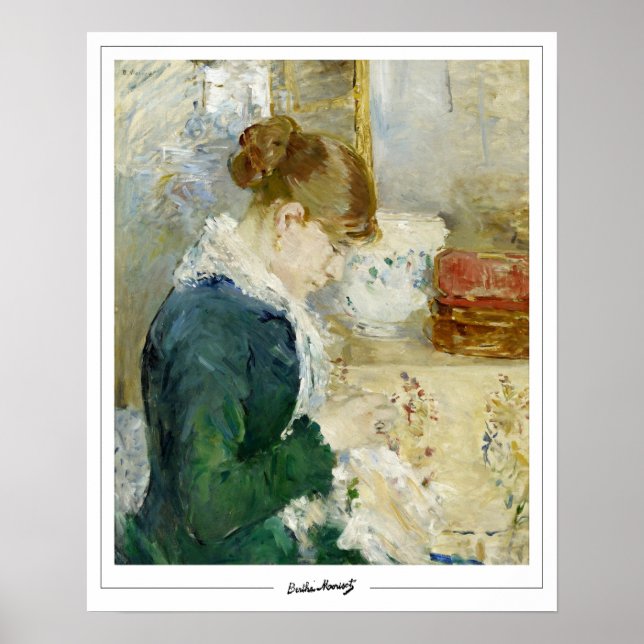Poster Berthe Morisot Zedign Cartaz de Arte #265 (Frente)