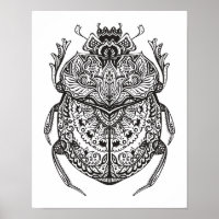 Besouro Africano Zendoodle 2