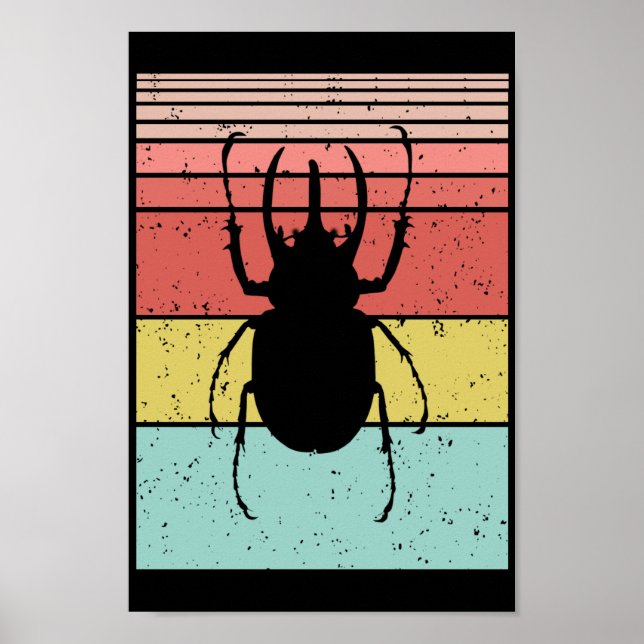 POSTER BESOURO VINTAGE INSETO (Frente)