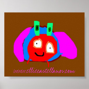 Poster besouro, www.elliecastellanos.com