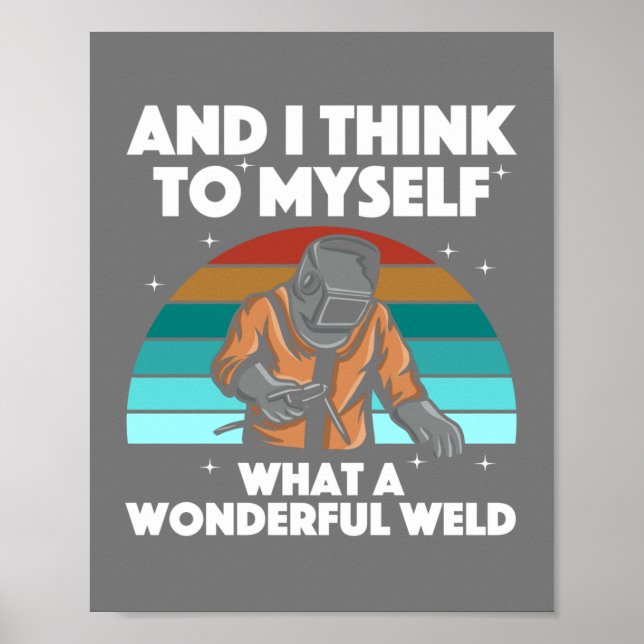 Poster Best Welding Art Men Women Arc Welder Pipeliner Ir (Frente)