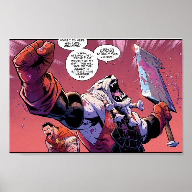 Poster besta de batalha (Frente)