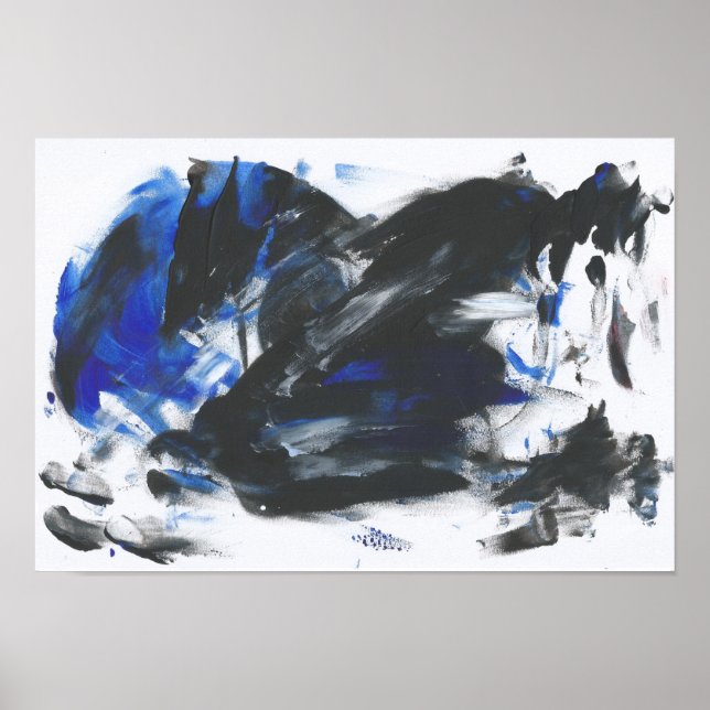 Poster Besta Escura Sobre O Mar (Frente)