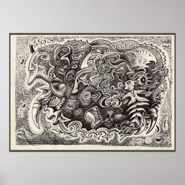 Poster Besta Híbrida (Frente)