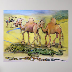 Poster Bestas do Deserto