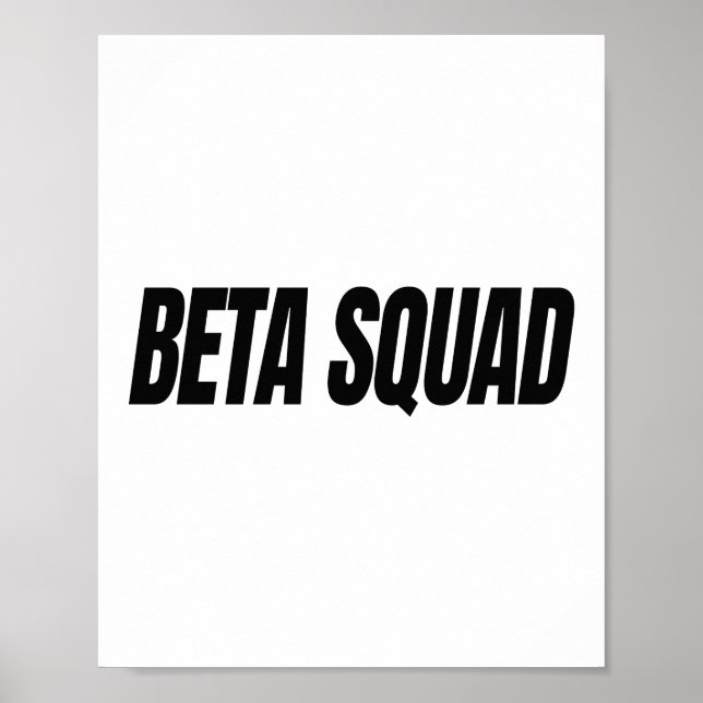 POSTER BETA SQUAD (Frente)