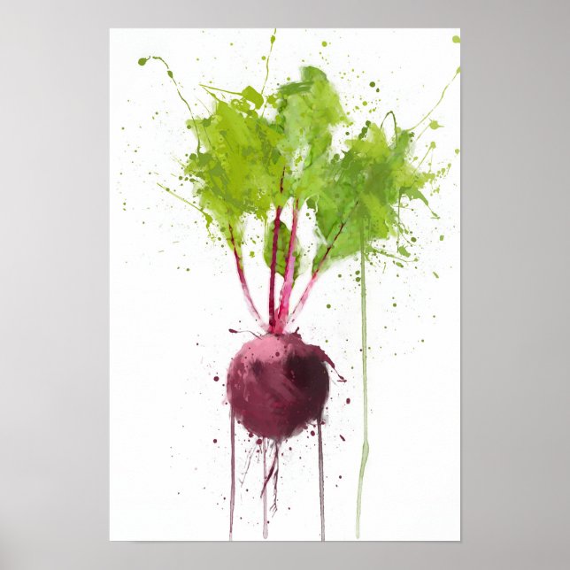 Poster Beterraba (Frente)