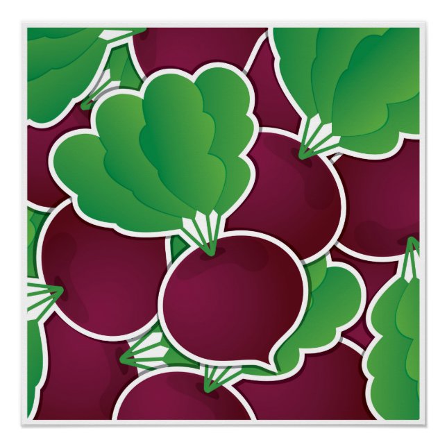 Pôster Beterraba funfa (Frente)