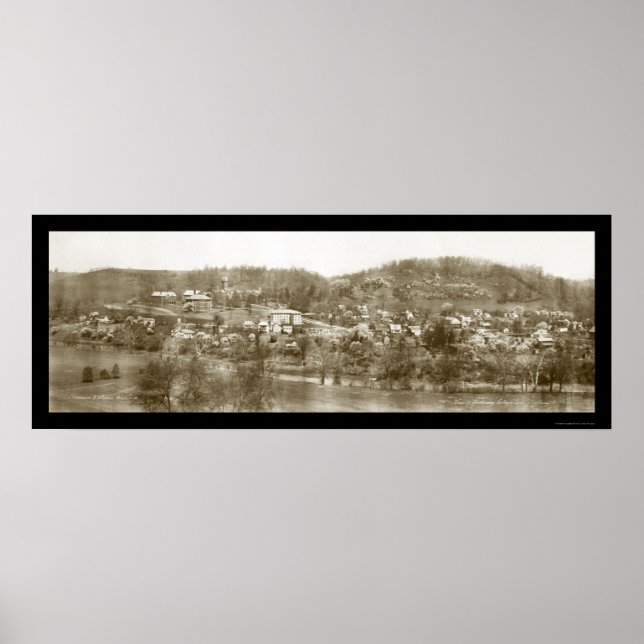 Pôster Bethany College, WV Foto 1914 (Frente)