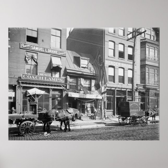 Pôster Betsy Ross House (Frente)