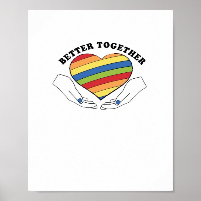 Poster Better Together Graphics Creative Style  (Frente)