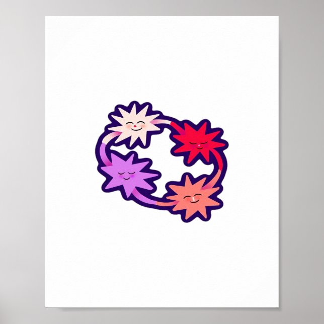 Poster Better Together Stars Creative Style  (Frente)