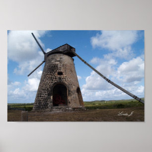Pôster Bettys Hope em Antígua Canvas Print